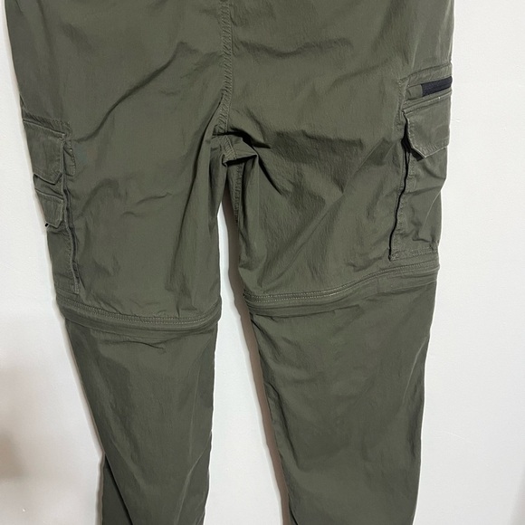 BC Clothing Green Cargo Convertible Pants Sz 32 - Picture 8 of 9